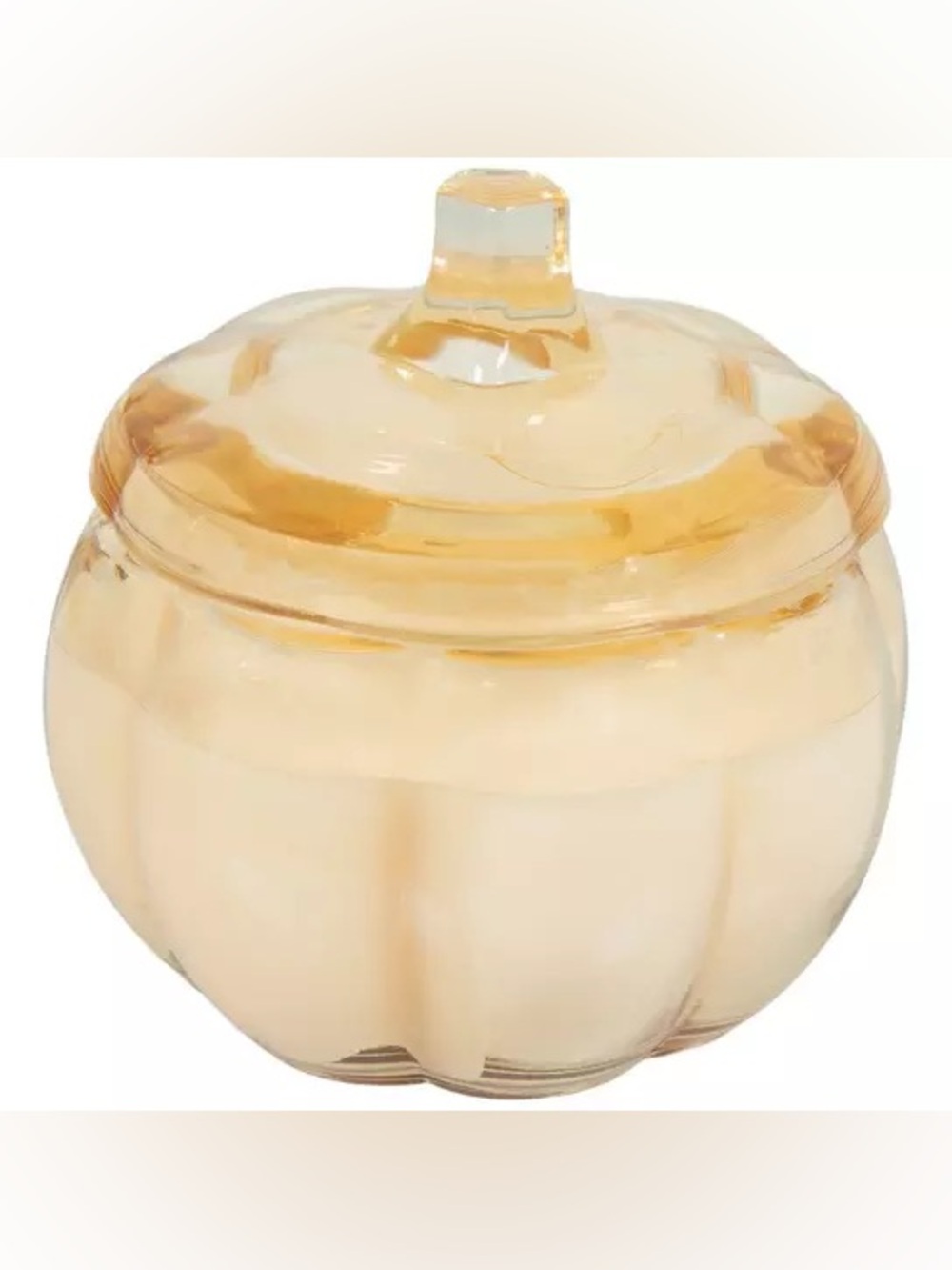 Heartland Harvest Pumpkin-Shaped Jar Candle
